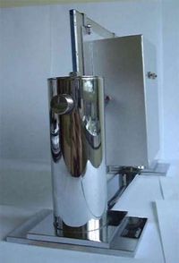 M75 Chrome Electric Mantle Clock - afbeelding 3