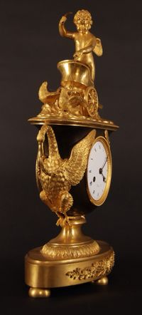 M23 French mantle clock of eight days duration - image 4