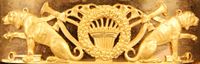 M60 Vuurverguld bronzen vaaspendule - afbeelding 6