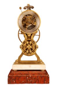S07 Skeleton clock with multiple complications - image 1