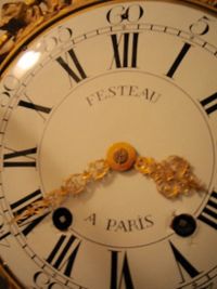 w11 Large and important Louis XV 'Cartel' clock - image 7