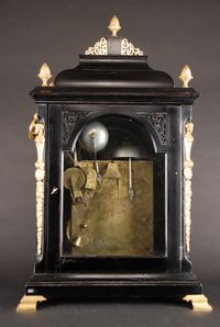 BR05 Large tableclock with music automaton playing 4 melodies with 18 hamers on 10 bells, - image 5
