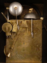 BR05 Large tableclock with music automaton playing 4 melodies with 18 hamers on 10 bells, - image 4