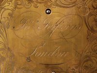 BR05 Large tableclock with music automaton playing 4 melodies with 18 hamers on 10 bells, - image 3