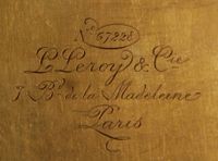 C18 carriage clock Robert ( seller - on dial)/L(ouis) Leroy et Cie - image 6