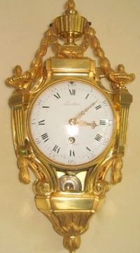W24 Small Louis XVI Cartel Clock - image 2