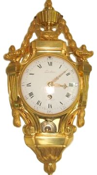 W24 Small Louis XVI Cartel Clock - image 1