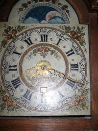 DW04 Dutch 'staartschipper' with date and moondial - afbeelding 5