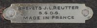M195 Grote verguld bronzen Atmos klok, Reutter no 6259, 4 glazen, Frankrijk - afbeelding 11