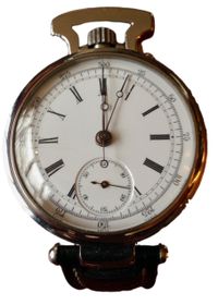 WAT09 Antique Ratrappante chronograph wristwatch - image 1