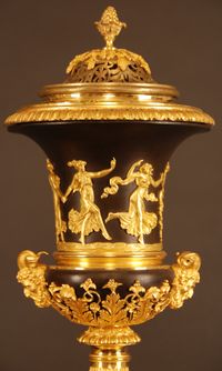 CA11 Empire pendule PLUS  Médici vazen, PIERRE-PHILIPPE THOMIRE - afbeelding 3