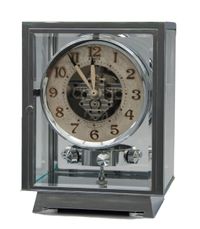 M200 Chrome  plated art deco J. L. Reutter five-glass Atmos clock - image 1