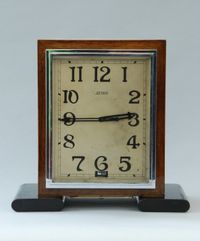 M209 Rare wooden Reutter Atmos clock - image 2