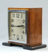 M209 Rare wooden Reutter Atmos clock - image 3