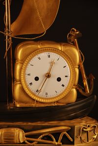M16 Rare Directoire genre matelot mantel clock - image 4