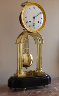 S22 Skeleton clock Hubert Sarton - image 4