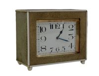 C23 IMPORTANT CLEMENT ROUSSEAU SHAGREEN CLOCK - image 1