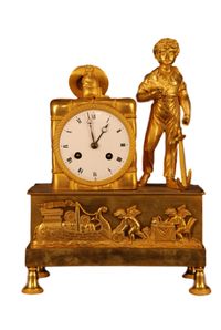 m46 Nice French empire mantle clock - image 1