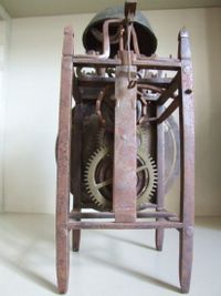 LA06 French lantern clock with alarum - image 4