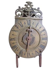 LA06 French lantern clock with alarum - image 1