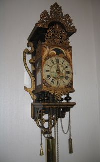DW20 Important Dutch Wall clock - image 2