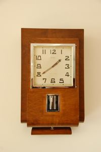 M235 Extremely Rare Giant Reutter Atmos Wall Clock - image 2