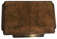 M238 Wooden Atmos clock, walnut veneers, J.L. Reutter, model LG I, No 602 - image 4