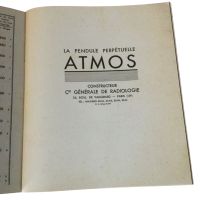 Herdruk Reutter Atmos pendule brochure met toevoegingen - afbeelding 3