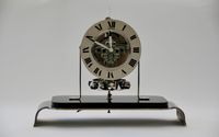 M229 Atmos clock PO1, skeleton dial and glass dome, Reutter nr. 3200, France ca. 1930. - image 2