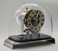 M229 Atmos clock PO1, skeleton dial and glass dome, Reutter nr. 3200, France ca. 1930. - image 7