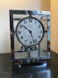 M267 Chrome plated art deco J. L. Reutter five-glass Atmos clock - image 2