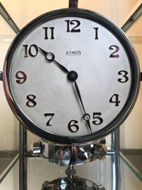 M267 Chrome plated art deco J. L. Reutter five-glass Atmos clock - image 8