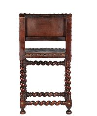 Een Paar Louis XIII Stoelen - afbeelding 3