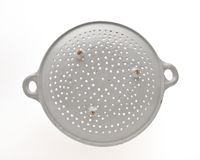A Dutch Delft Blue and White two-handled Fish Strainer - image 2