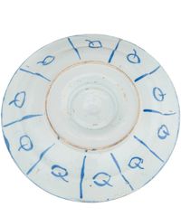 A Blue and White ‘Chinoiserie’ Dutch Delft Large so Called ‘Cardinal’ Charger - image 2