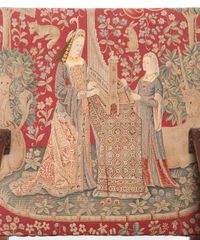 A Good Tapestry Upholstered Walnut Louis XIV Arm Chair - image 5