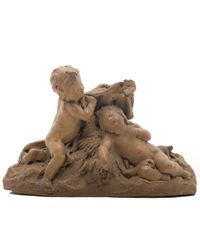 Two Small Terracotta 'Bozzetti' Signed Claude Michel called Clodion - image 2