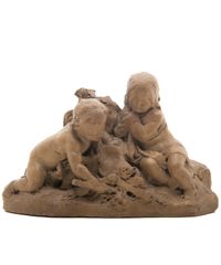 Two Small Terracotta 'Bozzetti' Signed Claude Michel called Clodion - image 3