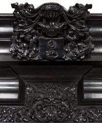 A Rare Dutch XVIIth. Century Cabinet-on-Stand. A so-called   “Kraamkamerkast” - image 2