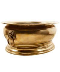 A Large Baroque Brass Wine Cistern with Handles - image 2