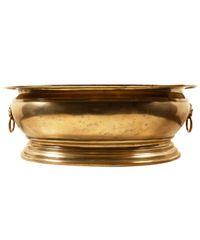 A Large Baroque Brass Wine Cistern with Handles - image 1