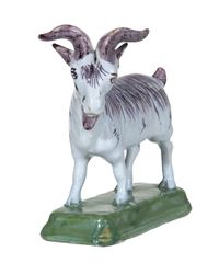 Delft Earthenware Goat - image 1