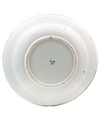 Een Set van Drie Blauw-witte Delftse Schotels - afbeelding 5