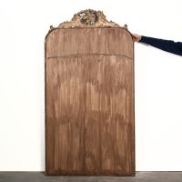 Large Distressed Mirror - image 6