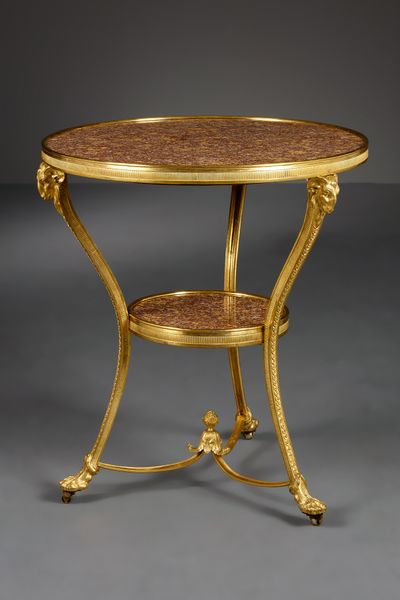 Russian gilt Bronze Gueridon