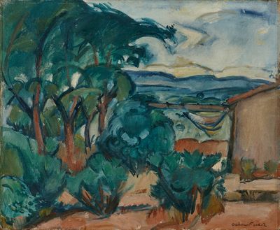 Achille-Émile Othon Friesz (1879-1949), Provençal landscape