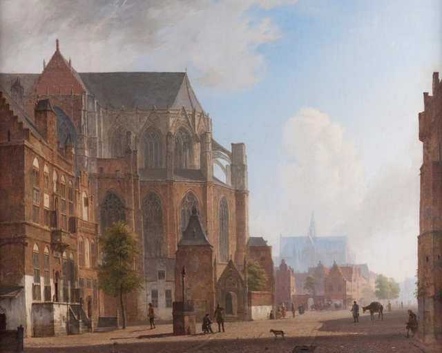 A Sunny City scape - afbeelding 1