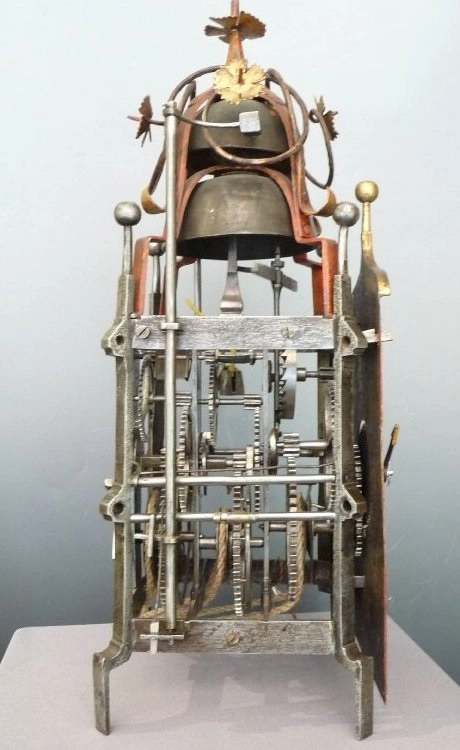 A gothic iron clock with foliot, South Germany, dated 1607. - image 3