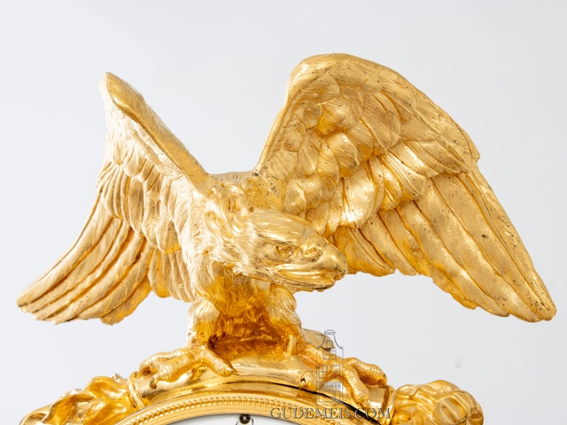 Een grote Franse Louis XVI pendule studie en filosofie, Remond, circa 1790. - afbeelding 6