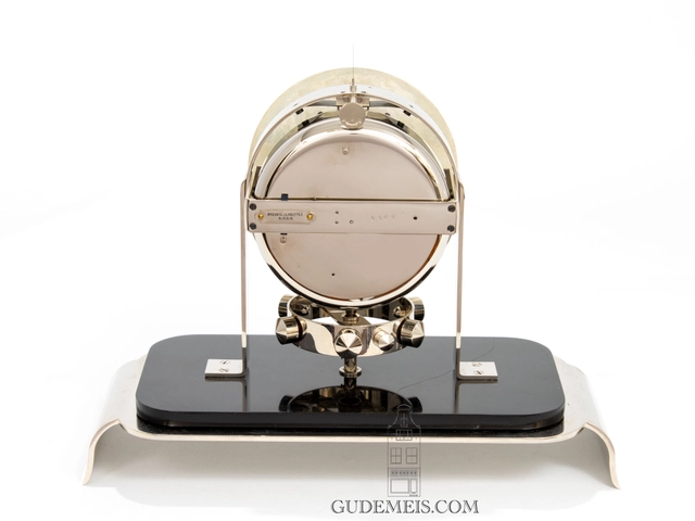 Ein wunderschöner französischer Art-Deco-Reutter-Patent-Atmos-Uhr, Modell P01, ca. 1935. - afbeelding 4